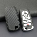 Smart Key Fob Chain Cover Case Fits for Ford Fusion F150 Mondeo Explorer Black