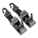 4 pcs Auto Car Seat Headrest Coat Hook Purse Bag Hanger Hanging Organizer Holder