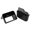 2x For Jeep Wrangler 2018 2019 2020 Gear Shift Console Side Storage Box Tray