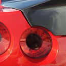30*152cm Glossy Red Tint Headlight Taillight Fog Light Vinyl Film Cars Trucks