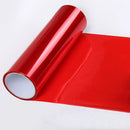 30*152cm Glossy Red Tint Headlight Taillight Fog Light Vinyl Film Cars Trucks