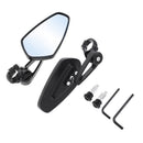 2PCS 15.2CM 7/8" Universal Motorcycle Bike Handle bar End Rearvier Mirrors alloy