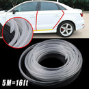 Car Door Edge Guard Trim Molding Rubber Seal Strip Scratch Protector 16FT / 5M