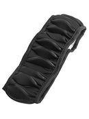 36-40cm Auto Car Truck Microfiber Sponge Steering Wheel Cover Protector Black