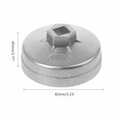 74mm 14 Flute Oil Filter Wrench Socket Cap Removal Tools For Benz Audi Chery VW