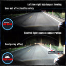2Pcs H4 9003 LED Headlight Car Headlamp Bulbs 4000lm 36W High Low Beam