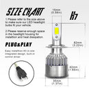 2x Car Headlight H7 LED Light Bulb Headlamp IP68 Waterproof Driving Bulbs