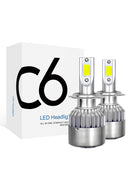 2x Car Headlight H7 LED Light Bulb Headlamp IP68 Waterproof Driving Bulbs