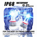 2Pcs LED Headlight Bulb 4000LM Car Headlamp Conversion Kit 6000K White H8/H9/H11
