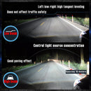 2Pcs H11/H8/H9 Car LED Headlight Fog Light Bulbs Hi/Lo Beam 6000K 4000LM