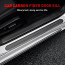 3CM*2M Car Carbon Fiber Rubber Edge Guard Strip Door Sill Protector Newest Use
