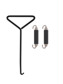 1 pc New Motorcycle Bike T-Handle Exhaust Stand Spring Hook Puller Tool Black