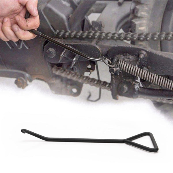 1 x Motorcycle Bike T-Handle Exhaust Stand Spring Hook Puller tool Newest Useful