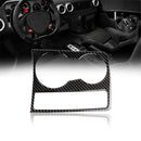 Carbon Interior Water Cup Holder Panel Decor Cover for Audi A4 A5 Newest Useful