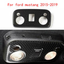 Real Carbon Fiber Reading Lamp Cover for 2015-2019 Ford Mustang Newest Useful