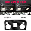 Real Carbon Fiber Reading Lamp Cover for 2015-2019 Ford Mustang Newest Useful