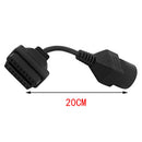 Car Connection Cable 17pin to 16pin Adapter Connector for Mazda OBDII New Hot