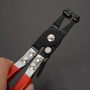 2x Wide Flat Band Hose Clamp Plier & Cross Slotted Jaw Pliers R9J6 Newest Useful
