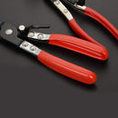 2x Wide Flat Band Hose Clamp Plier & Cross Slotted Jaw Pliers R9J6 Newest Useful