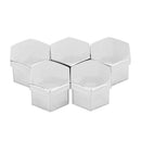 20Pcs  Hex Universal Chrome Wheel Nut Screw Bolt Cover Caps 2 tool Newest Useful