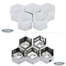 20Pcs 17mm Hex Universal Chrome Wheel Nut Screw Bolt Cover Caps Newest Useful