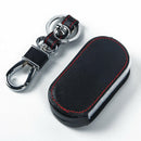 Key Chain Cover Leather Car Remote Holder 3-Button Keyfob Case for Alfa Romeo