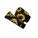 3PCS/Set New Unique Sunflower Auto Car Steering Wheel Handbrake Gearshift Cover