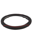 Steering-Wheel-Cover On-Wrap Braid-Stitch Anti-Slip Needle-Thread SHI with CAR