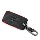 Car Key Cover Leather Case Holder for Renault Captur Clio Megane Koleos Kadjar