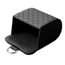 Car Air Vent Leather Pouch Storage Bag with Hook for Keys Coin Cellphone Glasses