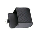 Car Air Vent Leather Pouch Storage Bag with Hook for Keys Coin Cellphone Glasses