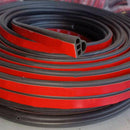 5M Seal Strip Car Door Hood Trunk Trim L-type Edge Moulding Rubber Weatherstrip