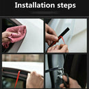 Rubber Car Door Trunk Seal Strip Edge Seal Trim Protector L-type Double Layer 5M