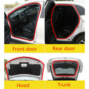5M Seal Strip Car Door Hood Trunk Trim L-type Edge Moulding Rubber Weatherstrip