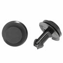 30x  Black Plastic Vehicle Car Bumper Clips Fastener Buckle Interior Trim