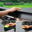10x Car Wax Applicator Waxing Polish Foam Sponge Cleaning Detailing Pads Yellow
