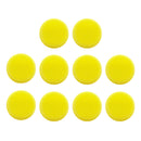 10x Car Wax Applicator Waxing Polish Foam Sponge Cleaning Detailing Pads Yellow