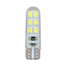 6Pcs T10 W5W Car LED Sidelight Silica Gel Parking Lamp Trunk Marker 12SMD-2835