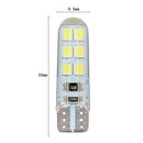6Pcs T10 W5W Car LED Sidelight Silica Gel Parking Lamp Trunk Marker 12SMD-2835