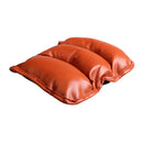1 Pc Auto Console Box Mat Cover Universal PU Leather Armrest Pad Protector Brown