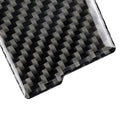 2 PCS Quality Carbon Fiber Door Handle Bowl Cover Cup Overlay Trim Black Color