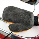 Double-side Thick Coral Fleece Car Gloves Multi-fonction Car Wash Mitt for Car