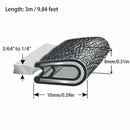 Car Door Seal Strip Rubber Weatherstrip Protector Edge Trim Guard Newest Useful
