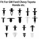 460pcs Clip Car Body Retainer Push Pin Fastener Trim Panel Moulding Assortment