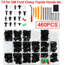 460Pcs Car Body Push Retainer Pin Rivet Trim Clip Auto Plastic Panel Fastener