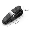 1 pc Car Auto Sun Visor Glasses Sunglasses Card Ticket Holder Clip Universal
