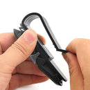 1pc Car Auto Sun Visor Glasses Sunglasses Card Ticket Holder Clip Universal