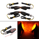 4x Motorcycle Dirt Bike Dual Sport Supermoto Turn Signal LED Blinker Indicator