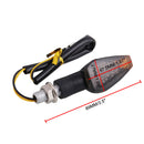 4x Motorcycle Dirt Bike Dual Sport Supermoto Turn Signal LED Blinker Indicator