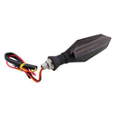 2 Flasher Warning-Lamp Motorcycle-Signal-Lights led-Turn-Signal Black